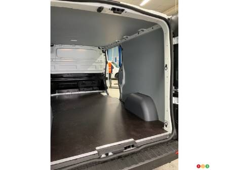 Nissan NV, avant installation